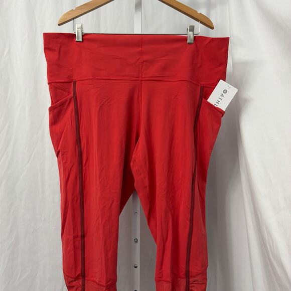 Athleta Salutation Stash Pocket II Crop Tight Plus Size 3x - Picture 6 of 11